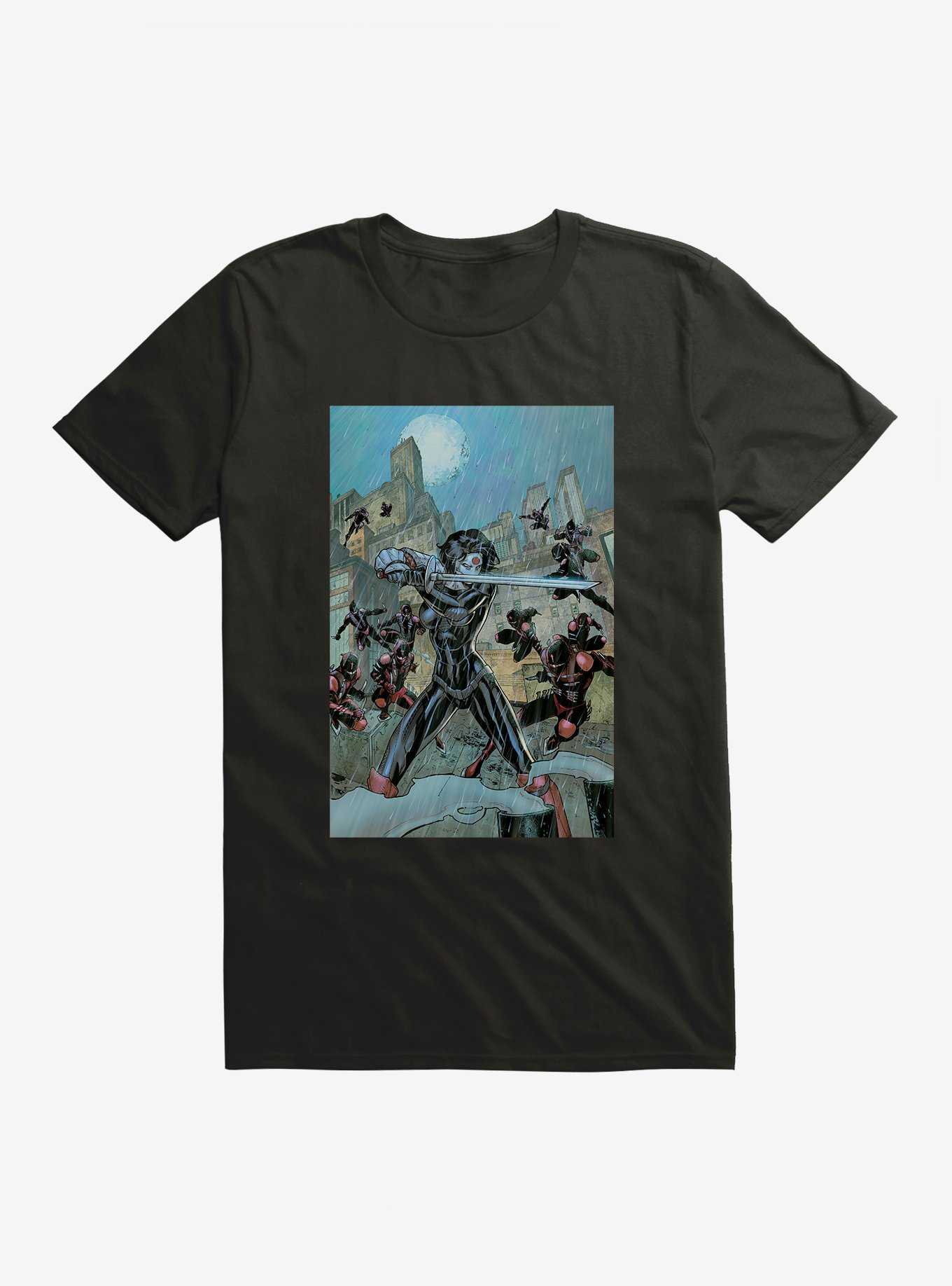 DC Comics Birds Of Prey Katana In Battle T-Shirt, , hi-res