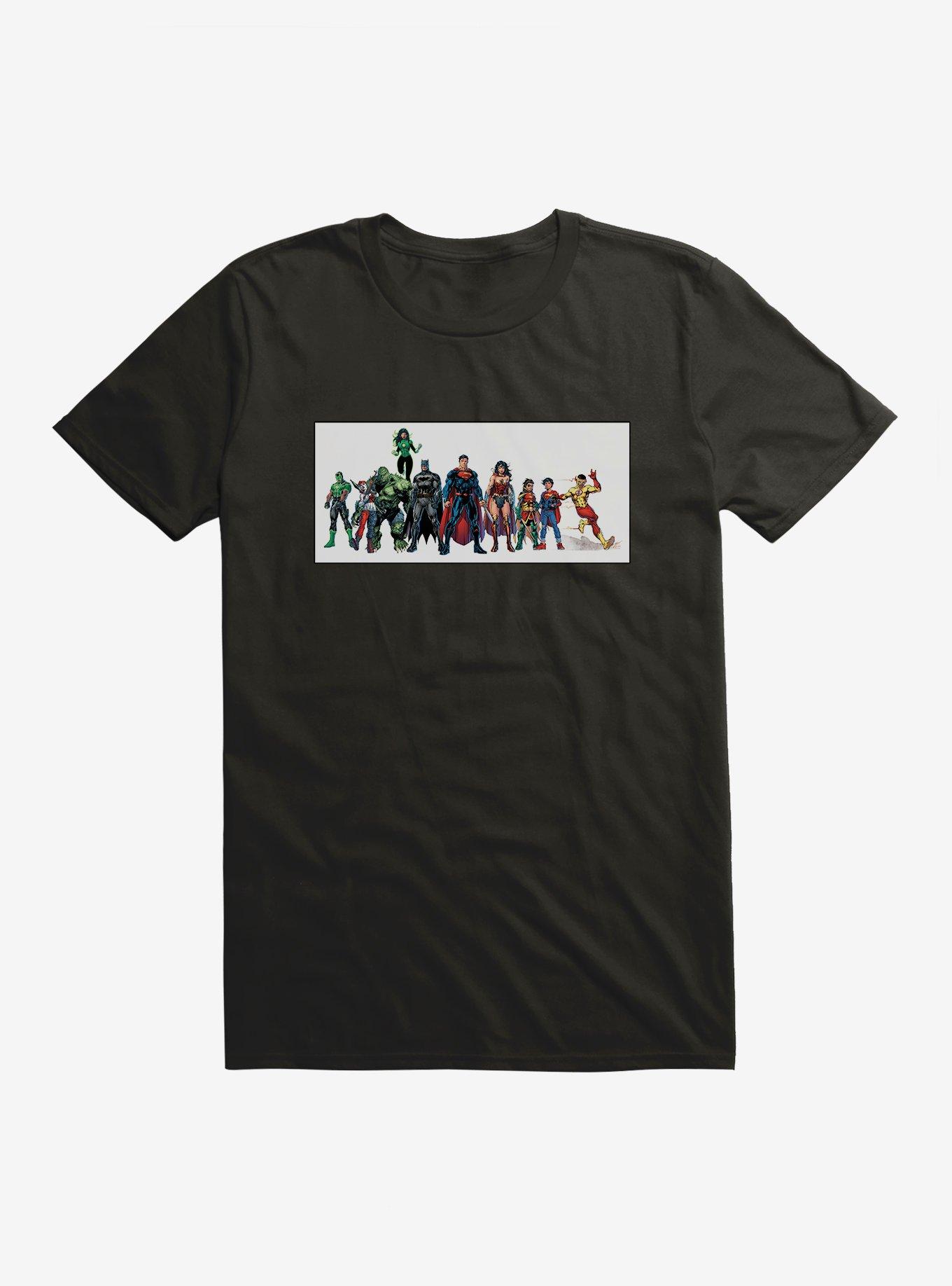 DC Comics Birds Of Prey The League T-Shirt, BLACK, hi-res