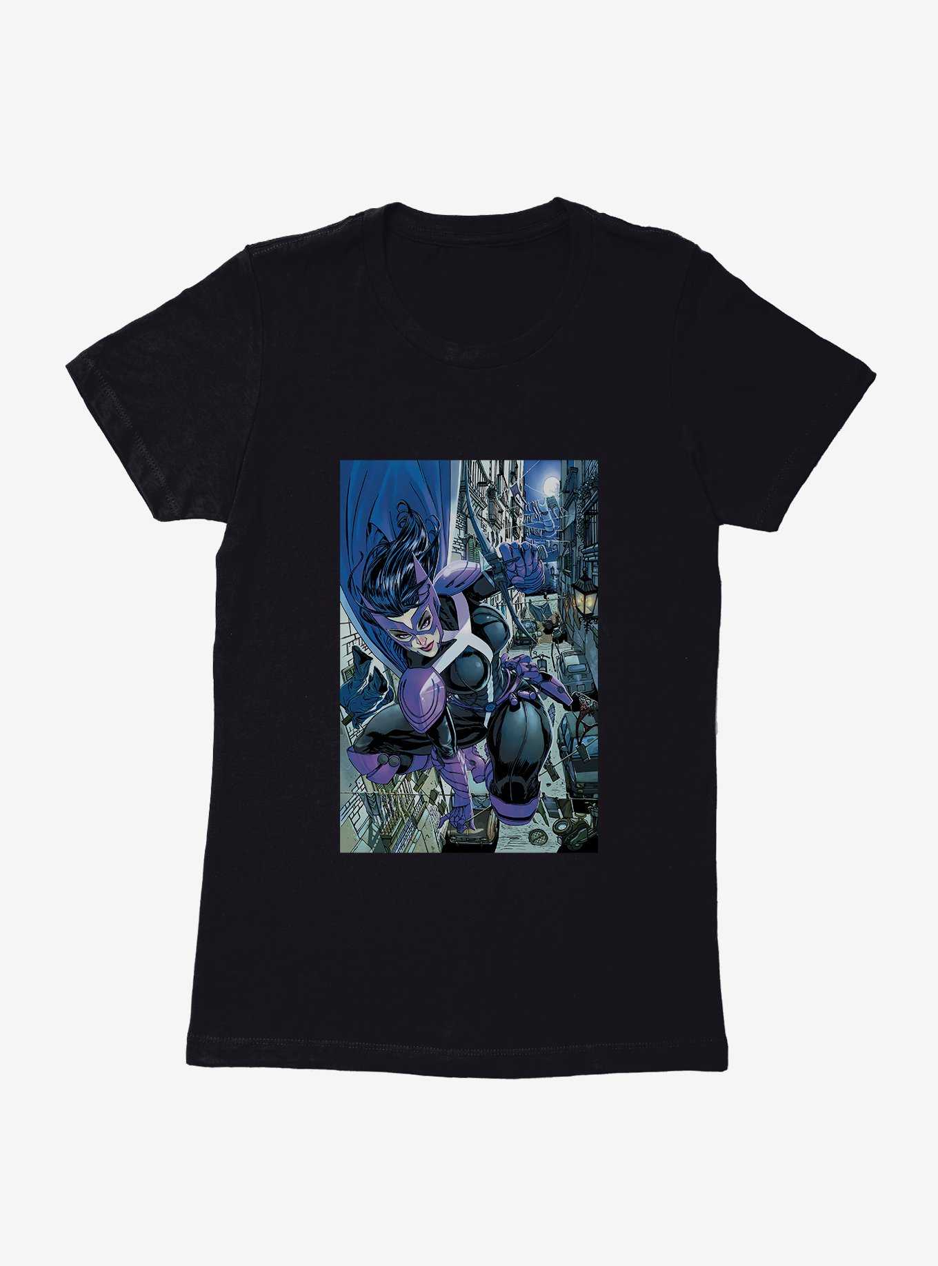 DC Comics Birds Of Prey Huntress Comic Art Womens T-Shirt, , hi-res
