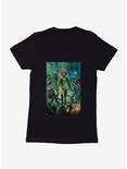 DC Comics Birds Of Prey Poison Ivy Death Grip Comic Art Womens T-Shirt, BLACK, hi-res