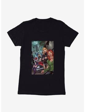DC Comics Birds Of Prey The Team Comic Art Womens T-Shirt, , hi-res