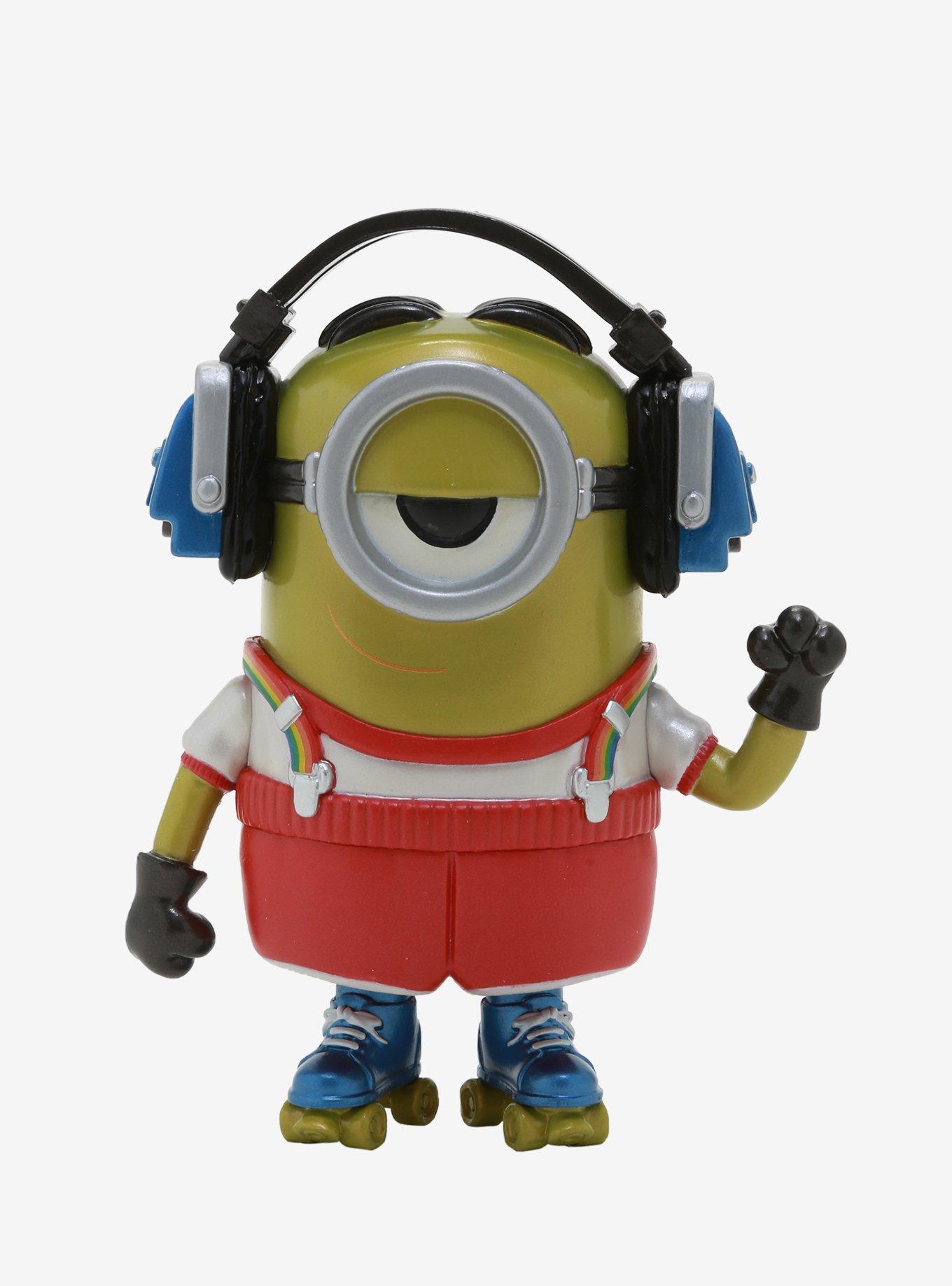 Funko Pop! Movies Minions The Rise of Gru Roller Skating Stuart Vinyl Figure - BoxLunch Exclusive, MULTI, hi-res