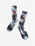 Disney Classic Mickey Mouse Tie-Dye Crew Socks - BoxLunch Exclusive, , hi-res