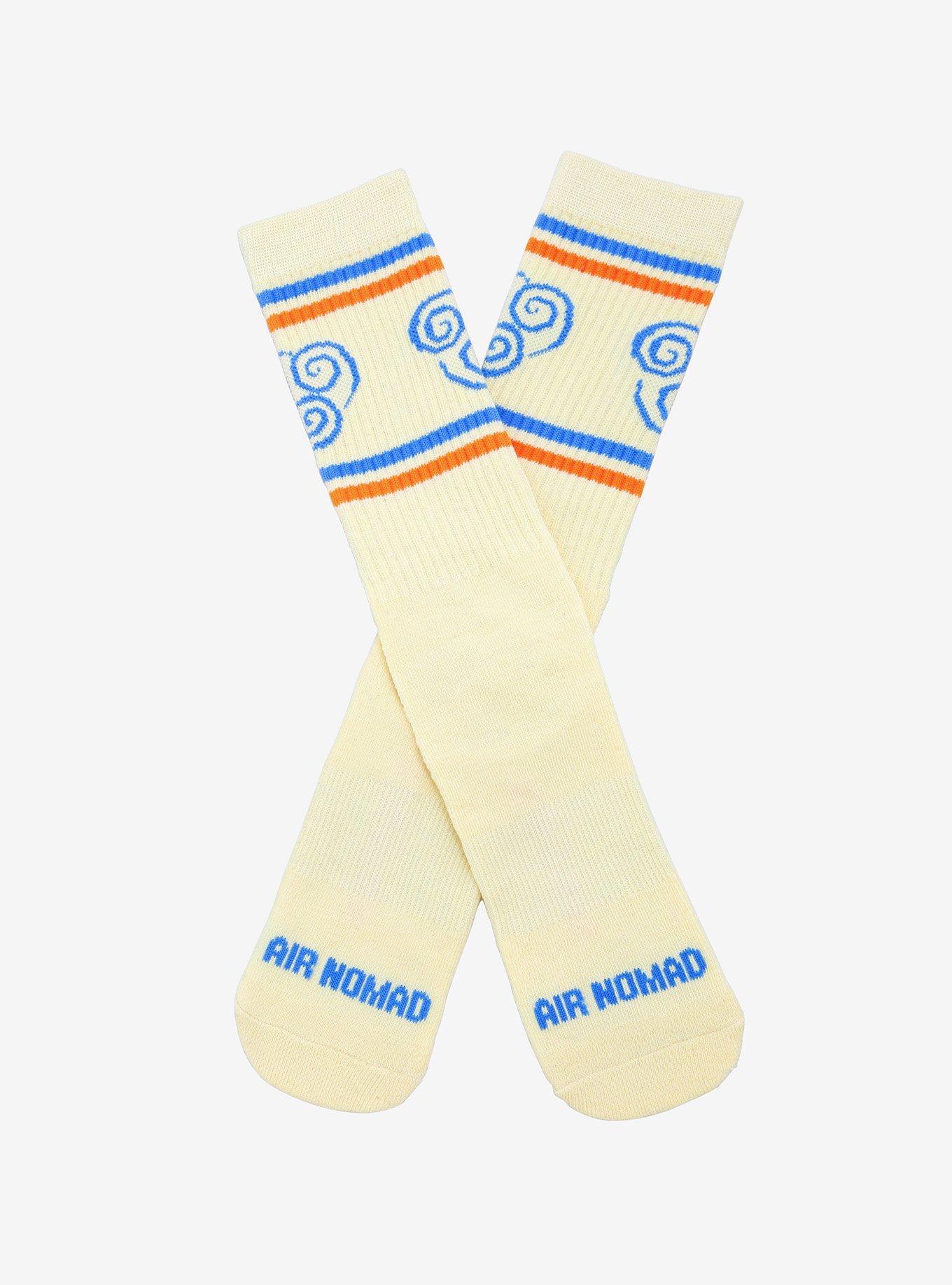 Avatar: The Last Airbender Air Nomad Crew Socks - BoxLunch Exclusive, , hi-res