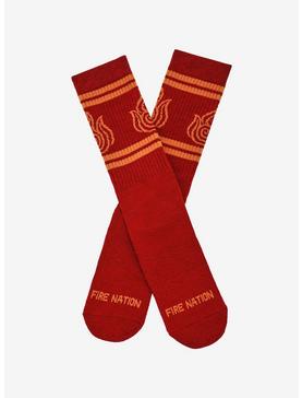 Avatar: The Last Airbender Fire Nation Crew Socks - BoxLunch Exclusive, , hi-res