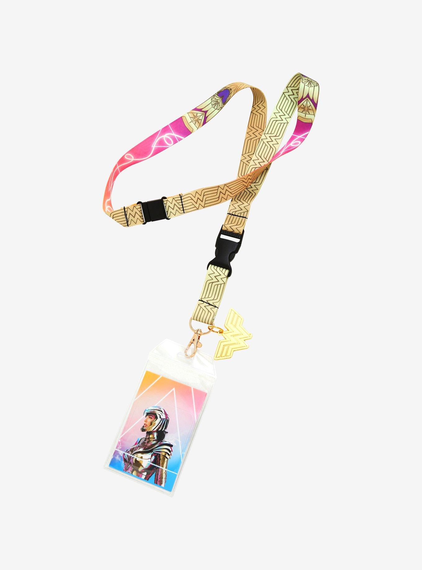 DC Comics Wonder Woman 1984 Gold Armor Lanyard - BoxLunch Exclusive, , hi-res