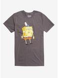 SpongeBob SquarePants Ew Face T-Shirt, GREY, hi-res