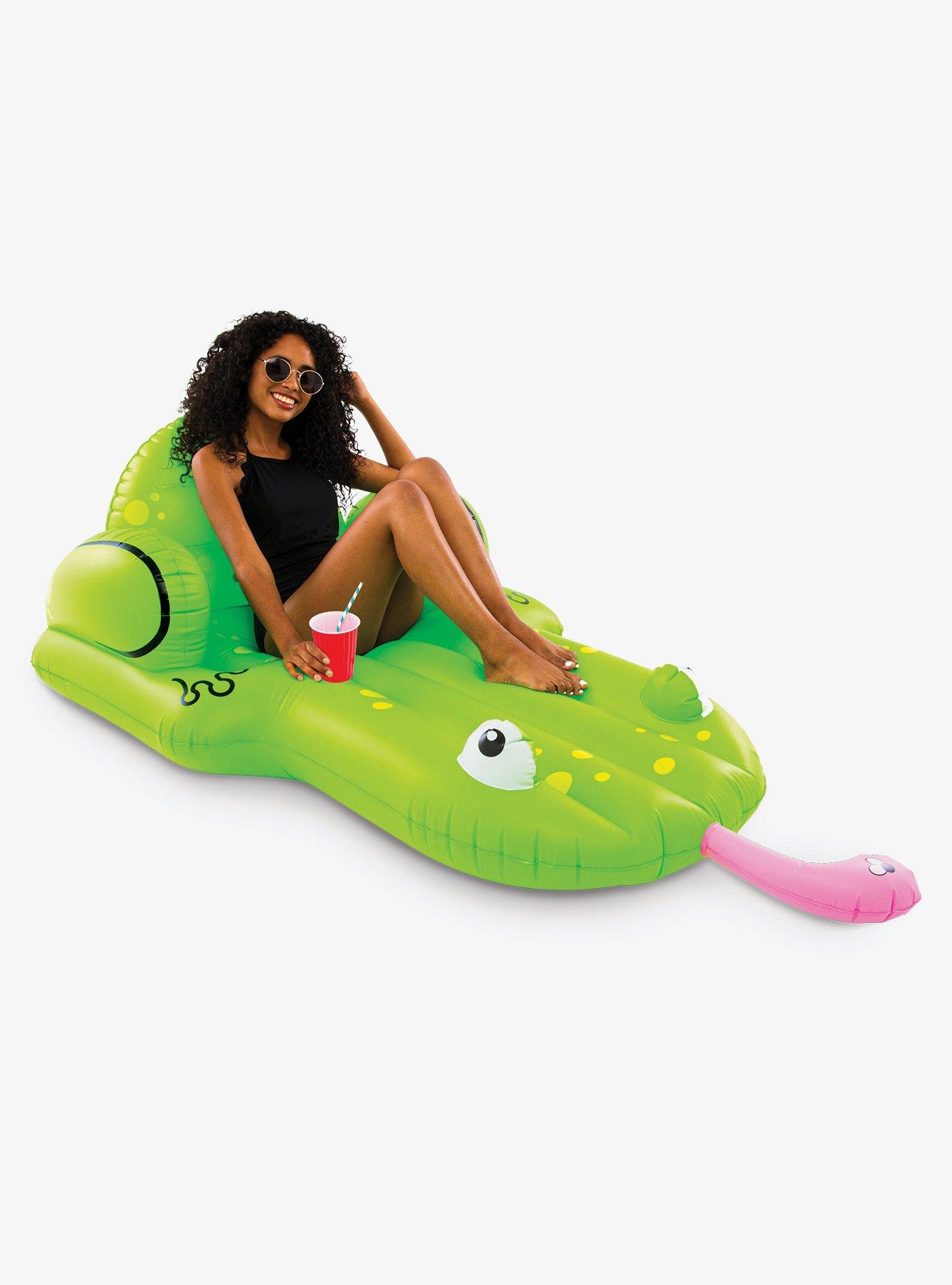 Giant Frog Lounger Float, , hi-res