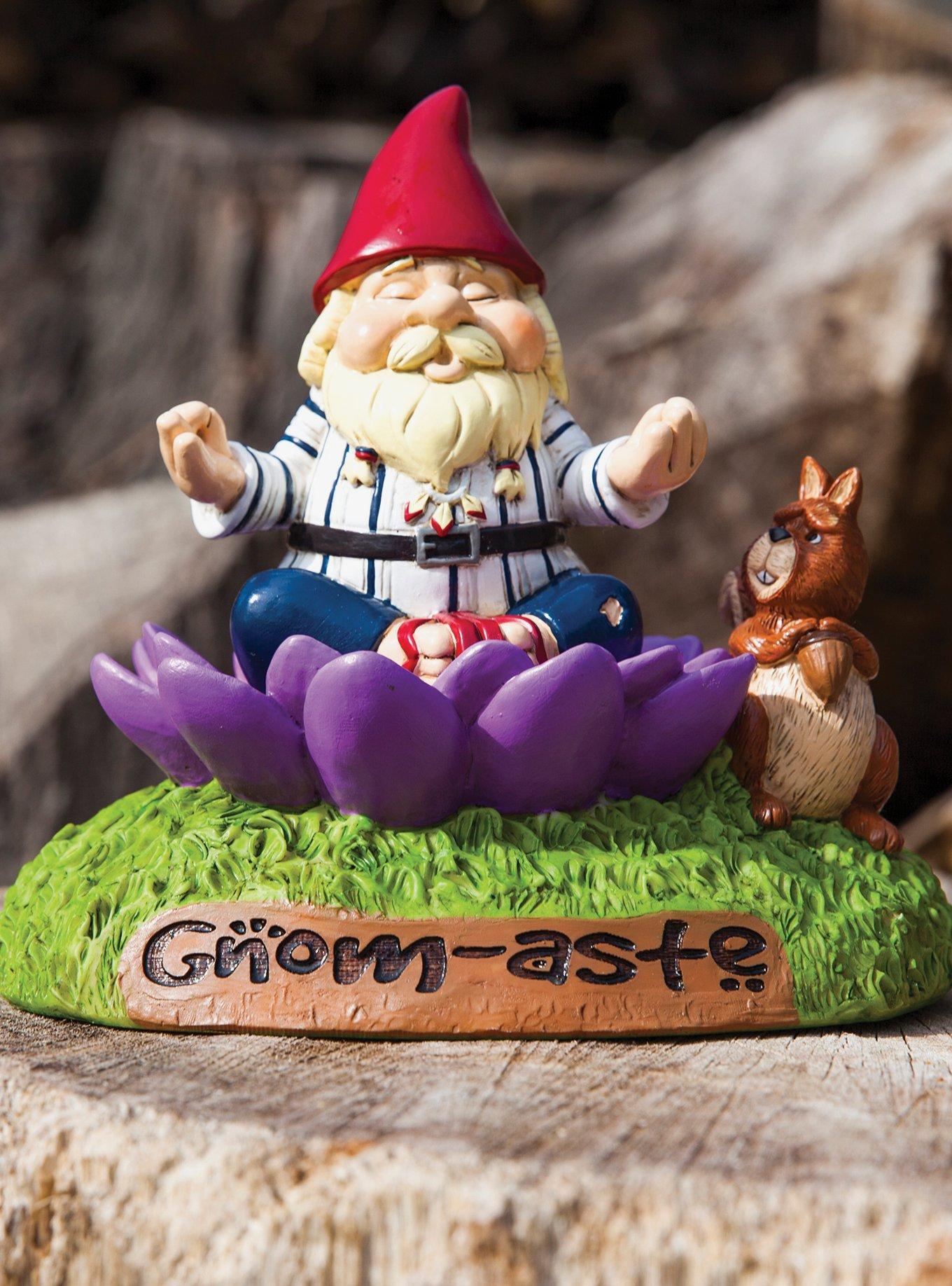 Meditation Gnome Garden Gnomes, , hi-res