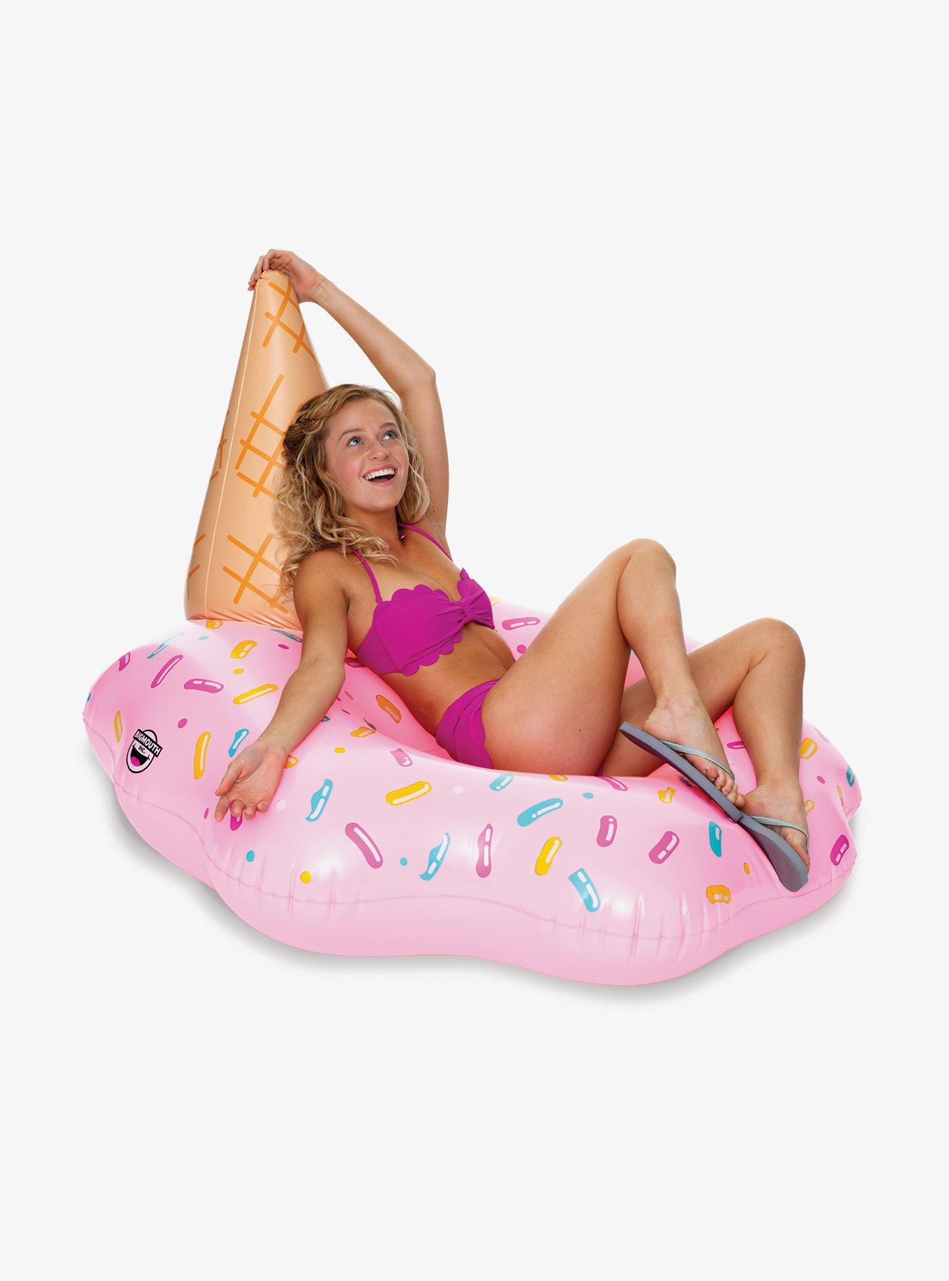 Melting Ice Cream Pool Float, , hi-res view 1