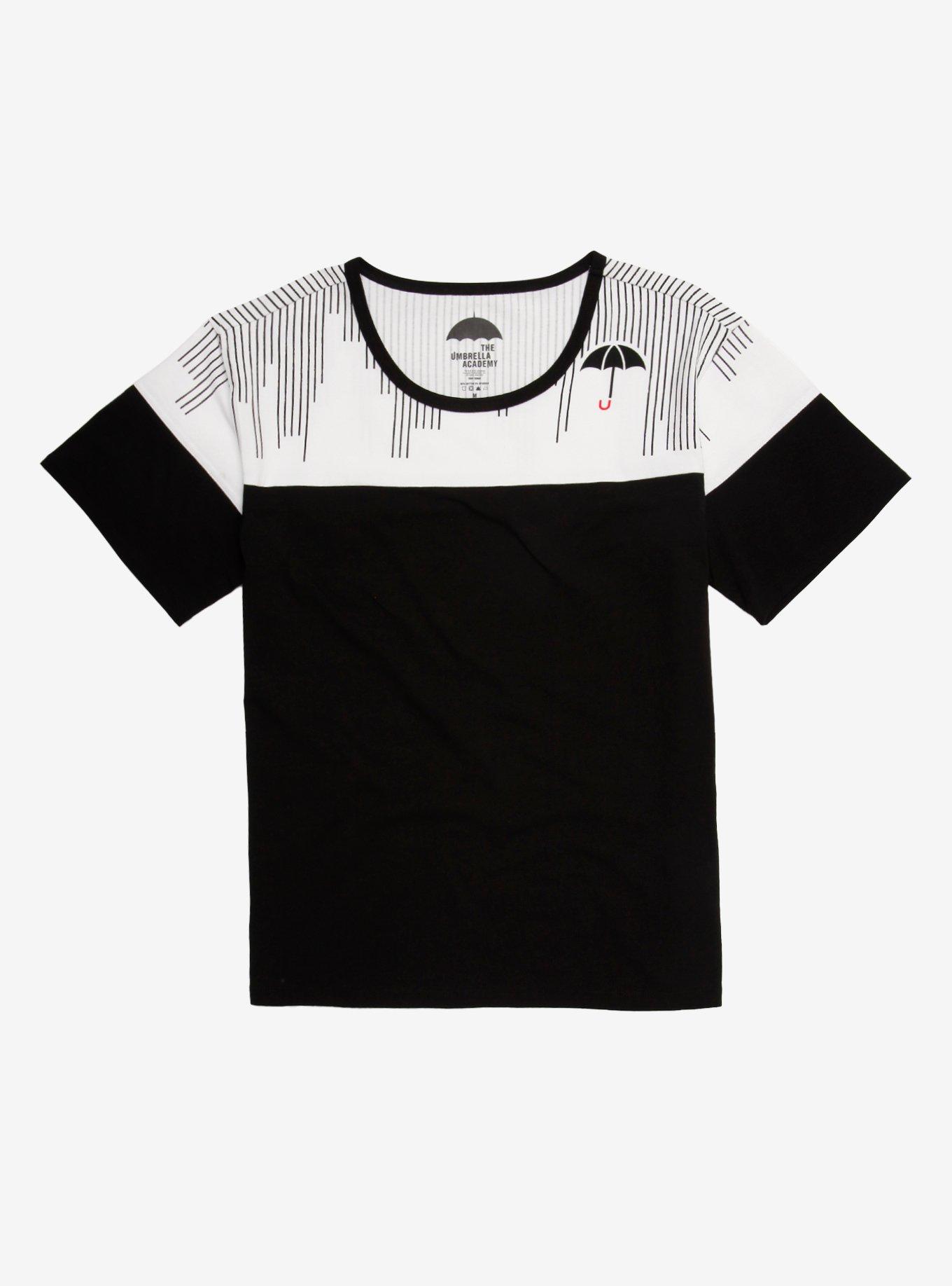 The Umbrella Academy Rain Color-Block T-Shirt, MULTI, hi-res