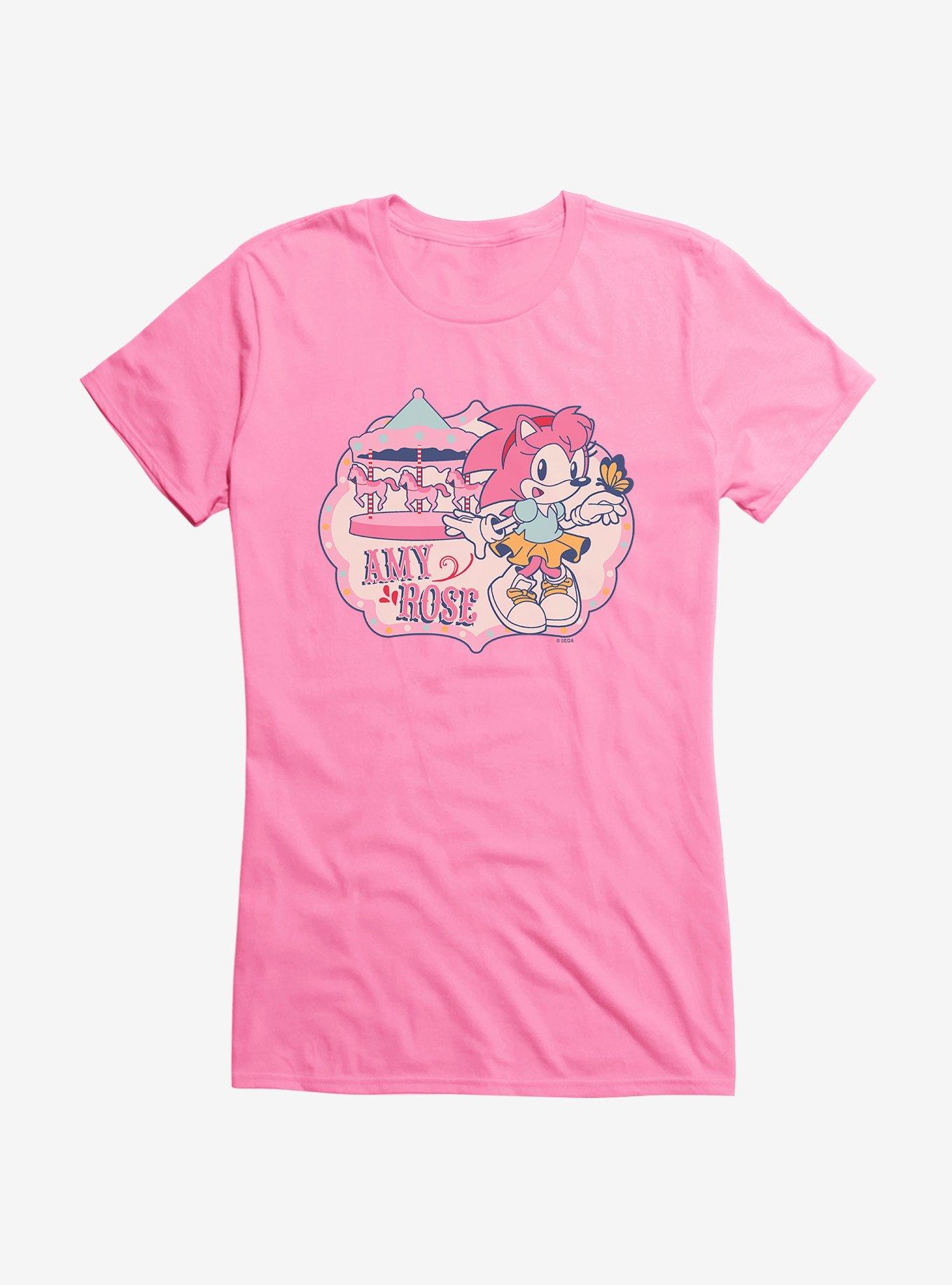 Sonic The Hedgehog Amy Rose Girls T-Shirt