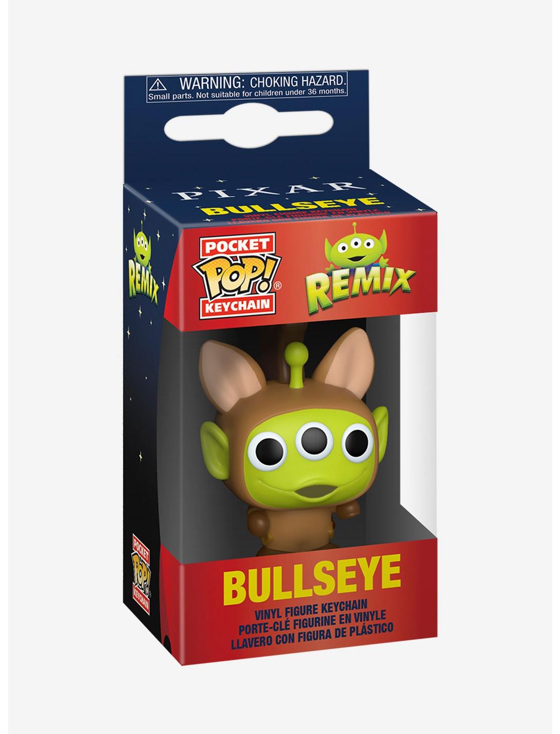 Funko Disney Pixar Remix Pocket Pop! Bullseye Vinyl Key Chain, , hi-res