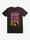 DC Comics Batman Harley Quinn And Joker Love Story T-Shirt, BLACK, hi-res