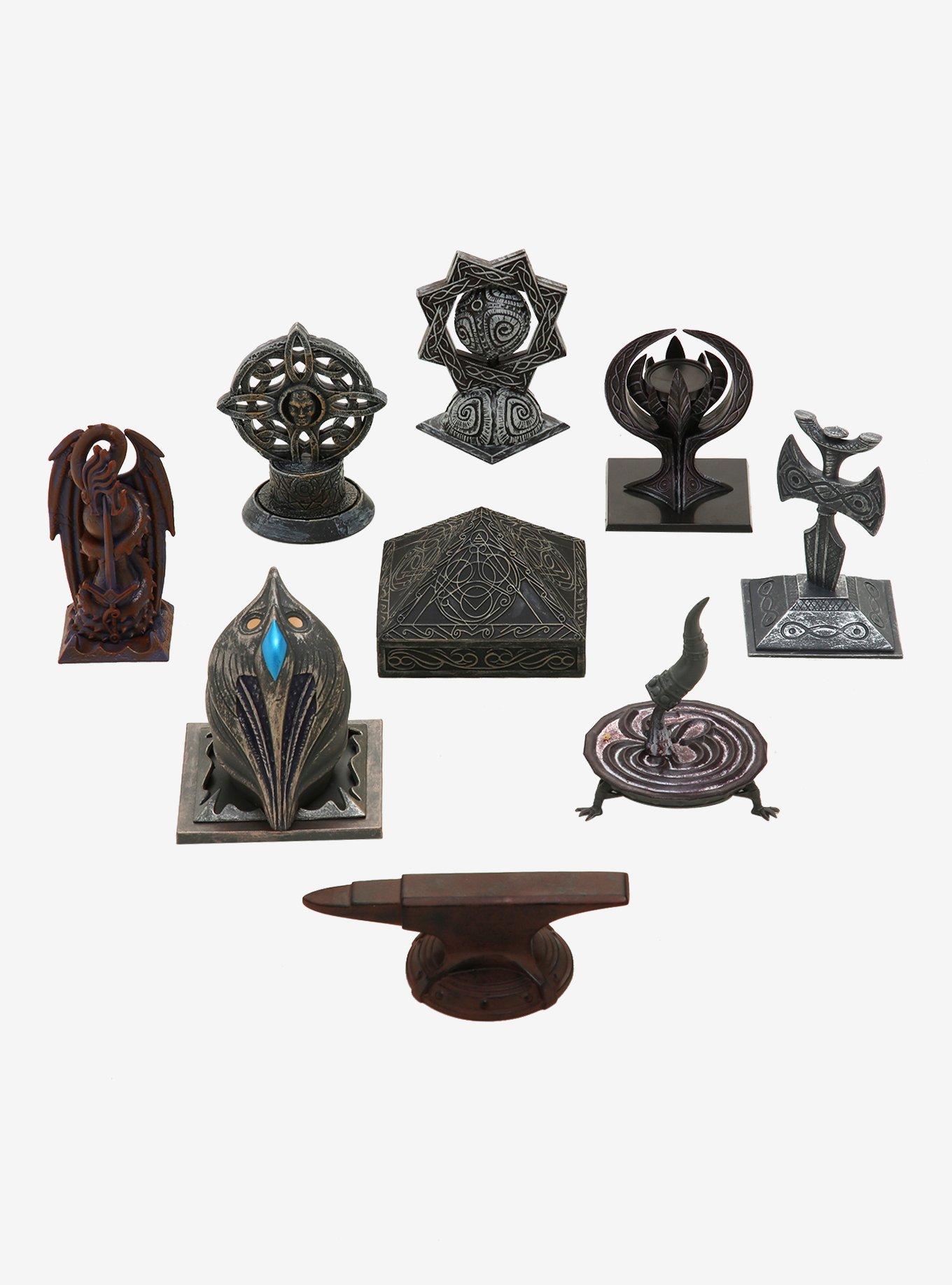 The Elder Scrolls V: Skyrim Shrines Of The Nine Divines Vinyl Figure Set, , hi-res