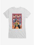 DC Comics Batman Harley Quinn And Joker Love Story Girls T-Shirt, WHITE, hi-res