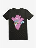 Care Bears Cheer Bear Scarf T-Shirt, BLACK, hi-res