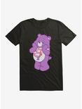 Care Bears Share Bear Scarf T-Shirt, BLACK, hi-res