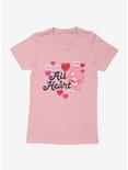 Care Bears All Heart Womens T-Shirt, LIGHT PINK, hi-res