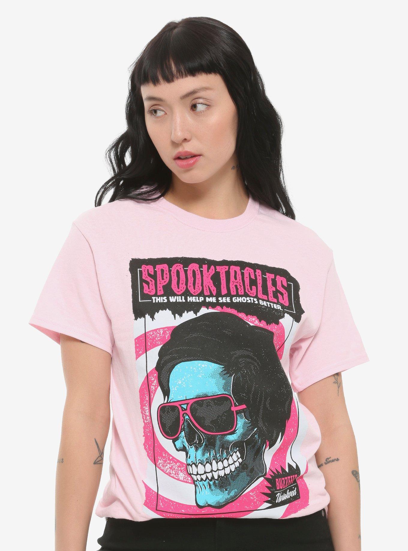 Buzzfeed Unsolved Spooktacles Girls T-Shirt | Hot Topic