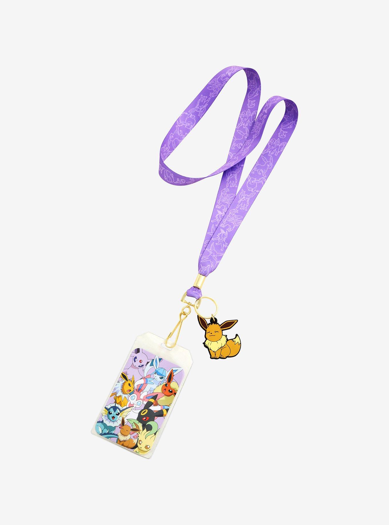 Pokemon Eeveelutions Purple Lanyard, , hi-res