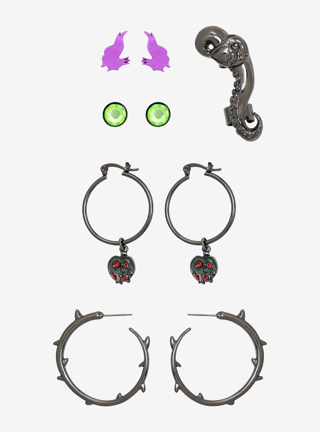 Disney Villains Earring Set - BoxLunch Exclusive, , hi-res