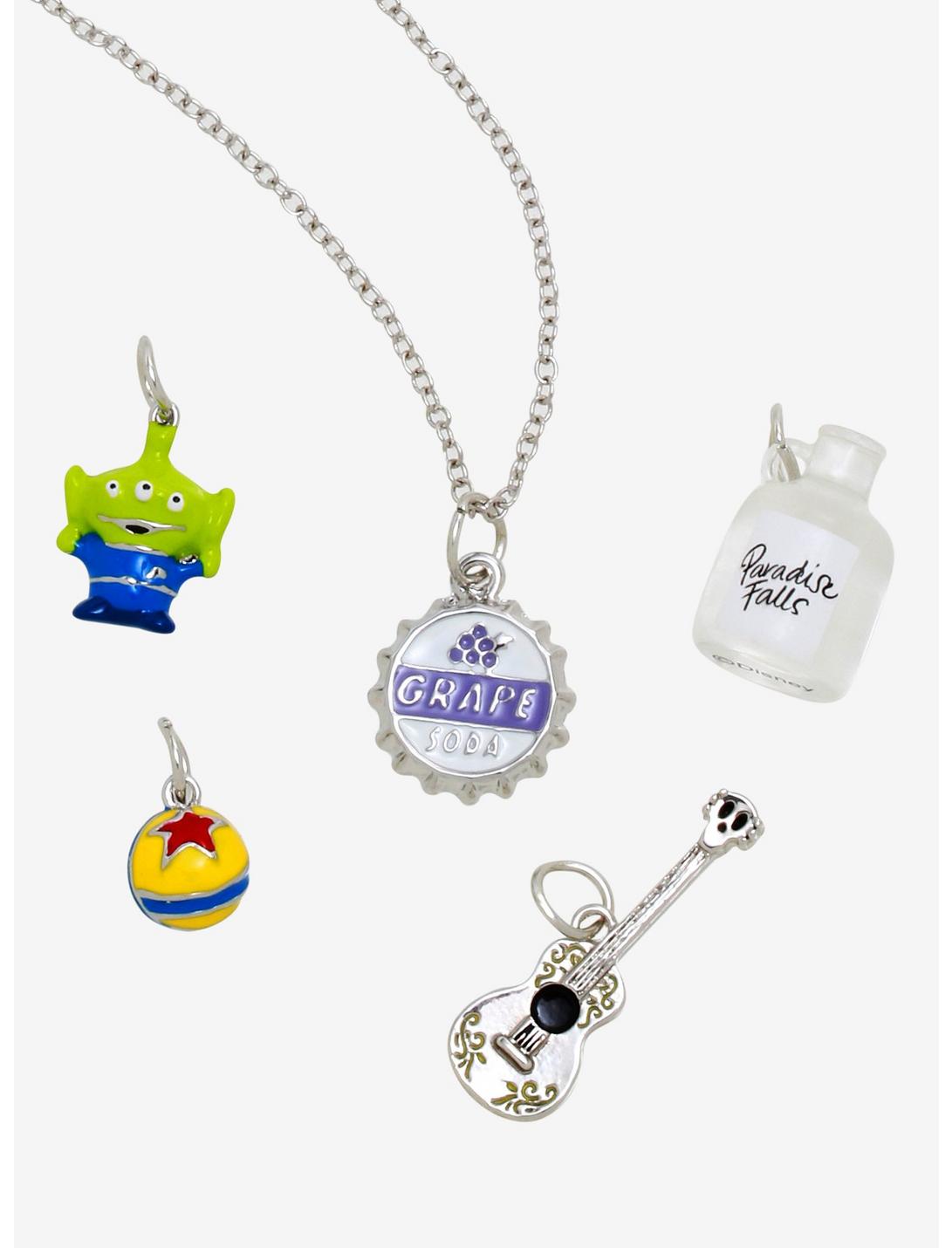 Disney Pixar Interchangeable Charm Necklace - BoxLunch Exclusive, , hi-res