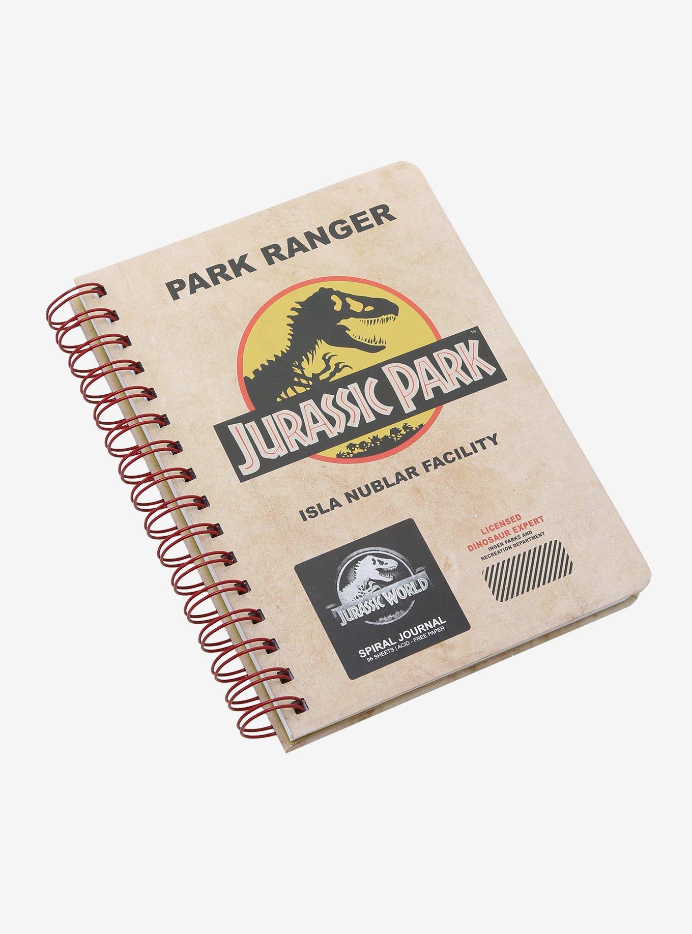 Jurassic Park Park Ranger Spiral Notebook, , hi-res