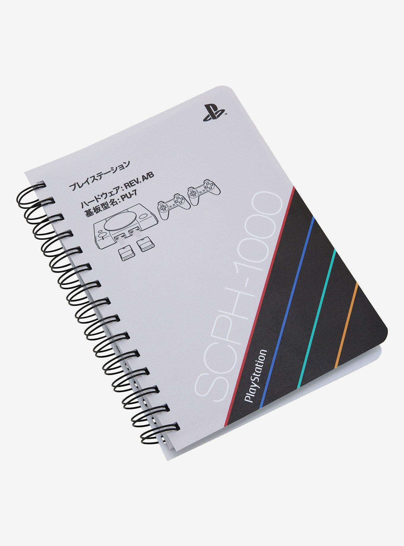 Sony PlayStation Retro Katakana Spiral Notebook, , hi-res