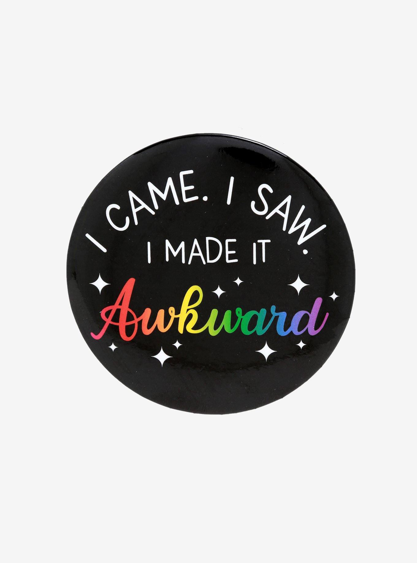 Made It Awkward Button, , hi-res