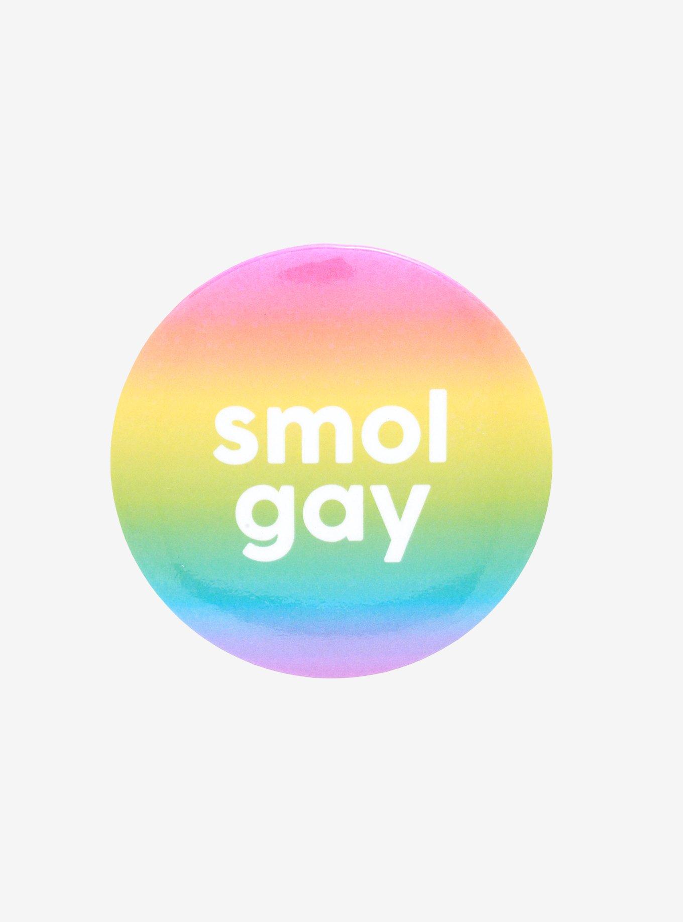 Smol Gay Button, , hi-res