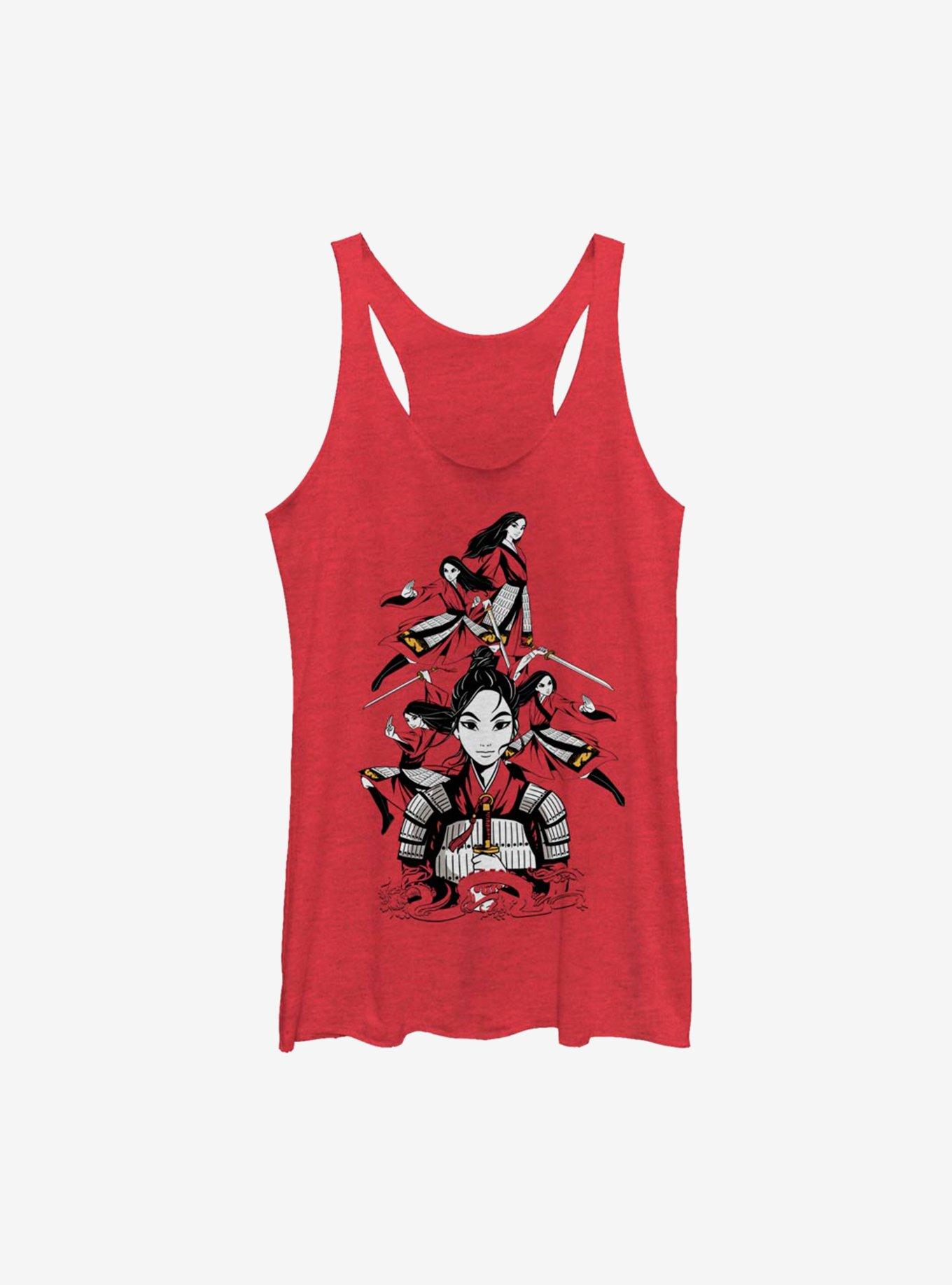 Disney Mulan Live Action Warrior Poses Girls Tank, , hi-res