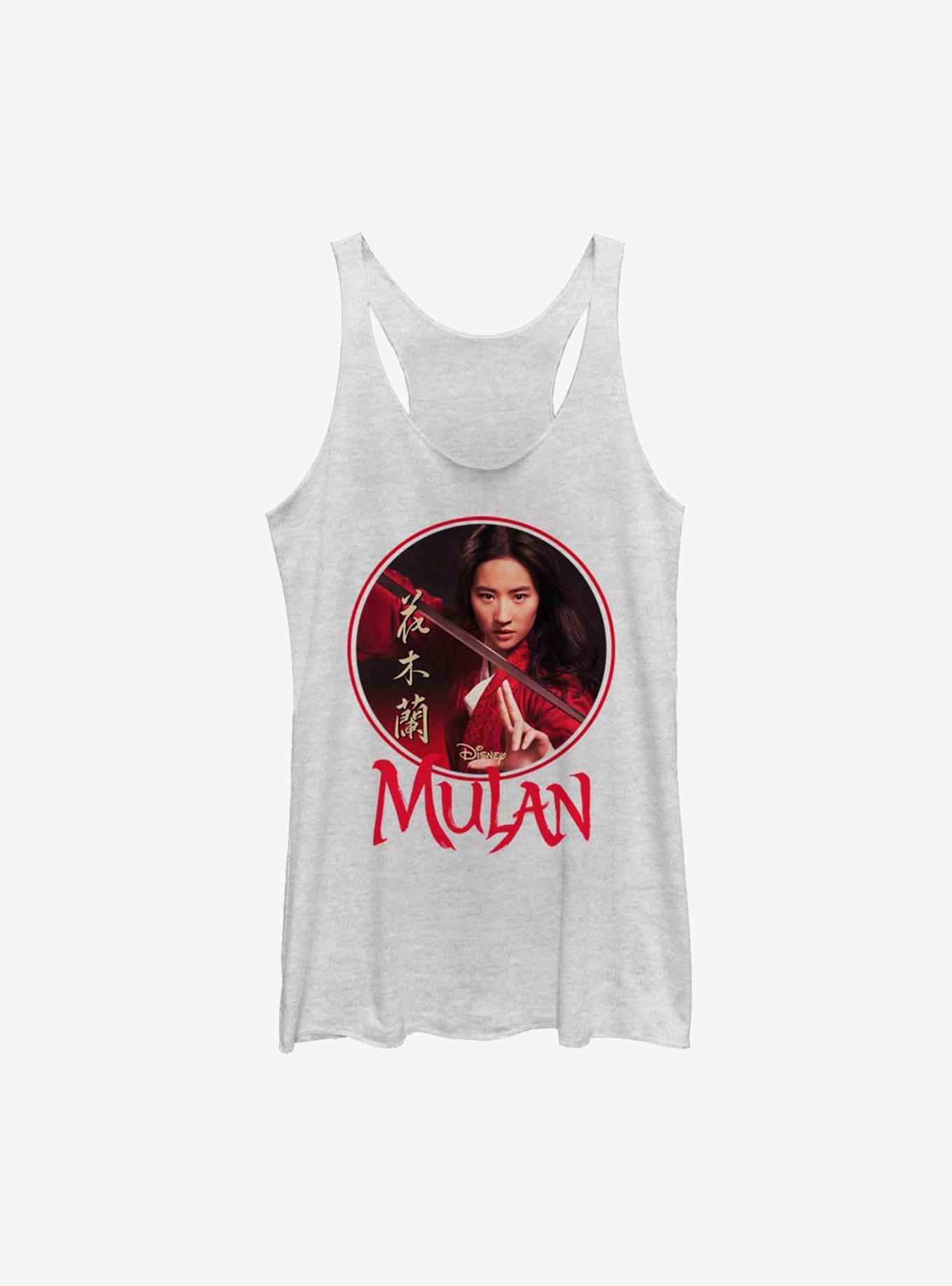 Disney Mulan Live Action Portrait Circle Frame Girls Tank, , hi-res