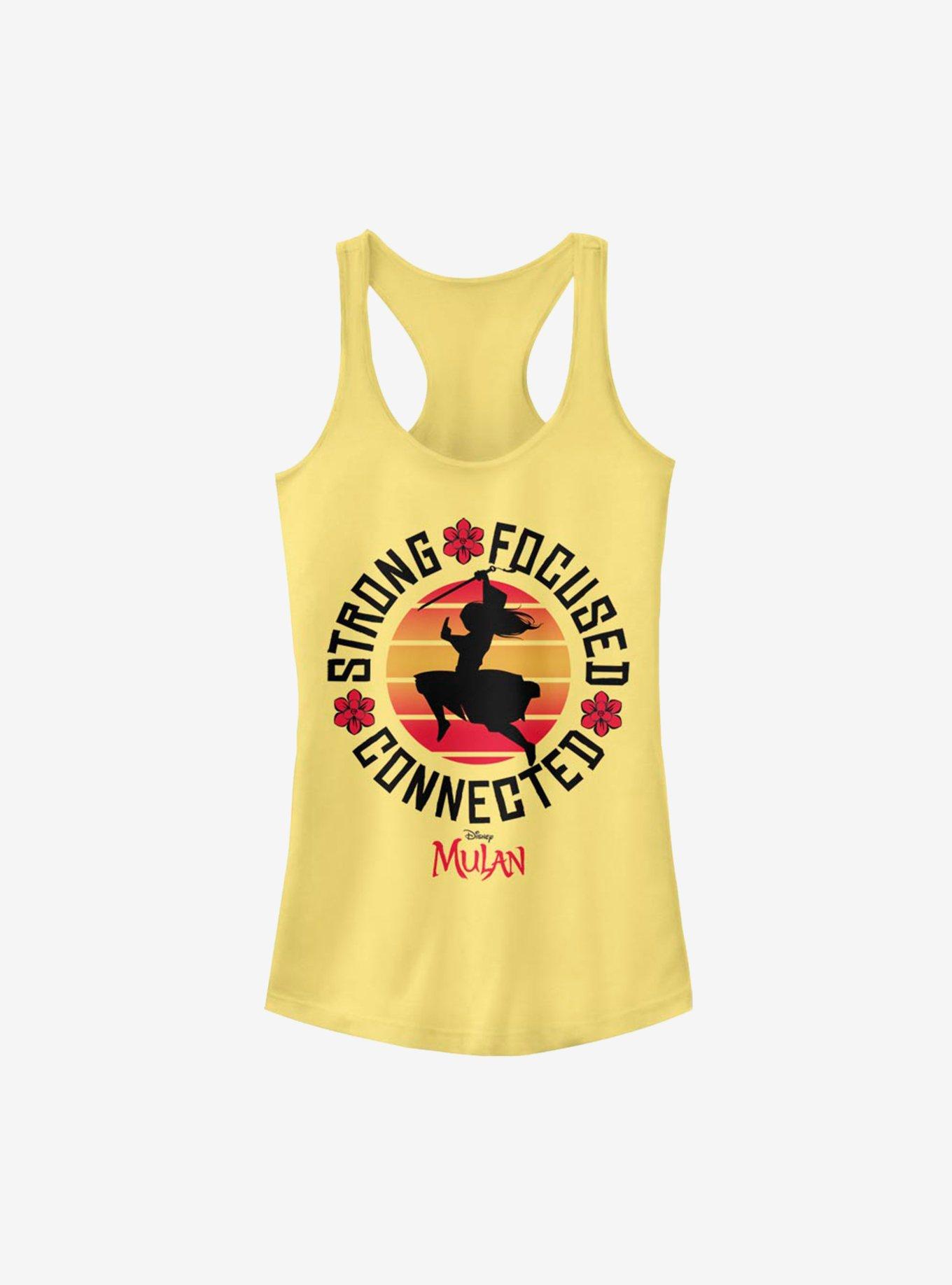 Disney Mulan Live Action Strong Focus Girls Tank, BANANA, hi-res