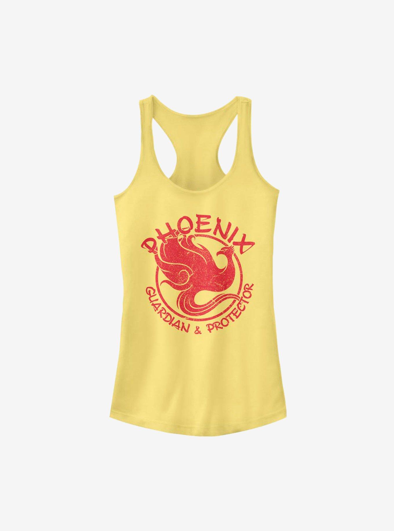 Disney Mulan Live Action Phoenix Guardian & Protector Girls Tank, BANANA, hi-res