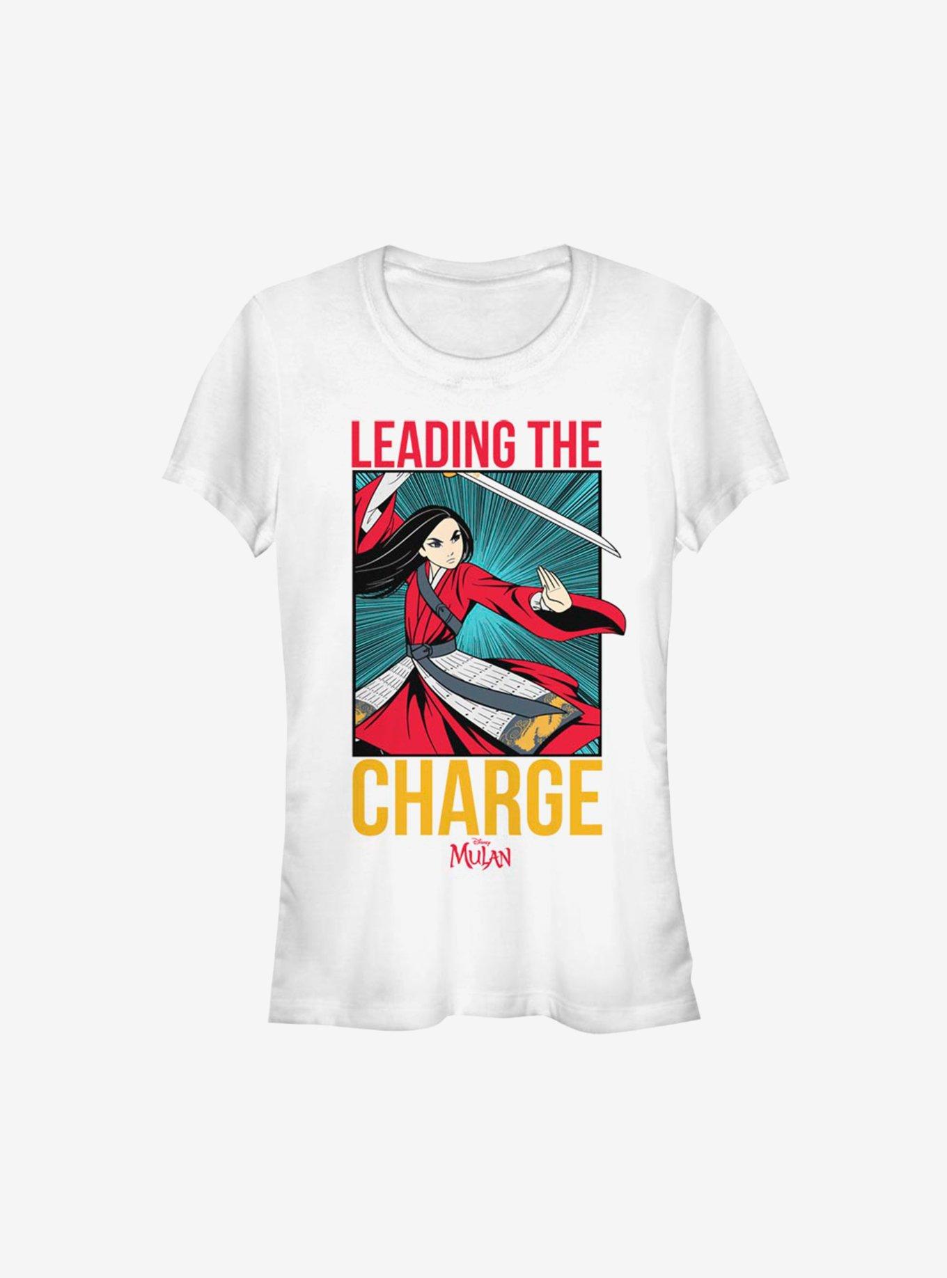 Disney Mulan Live Action Comic Leading The Charge Girls T-Shirt, , hi-res