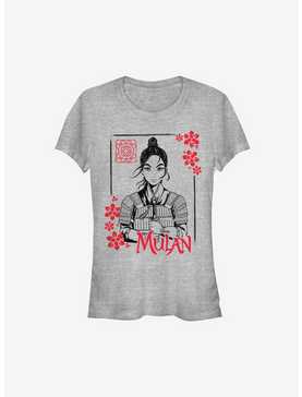 Disney Mulan Live Action Ink Line Frame Girls T-Shirt, , hi-res