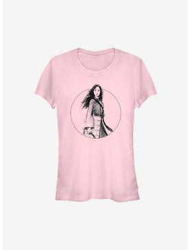 Disney Mulan Live Action Sketch Portrait Girls T-Shirt, , hi-res