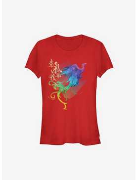 Disney Mulan Live Action Watercolor Phoenix Girls T-Shirt, , hi-res