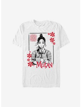 Disney Mulan Live Action Ink Line Frame T-Shirt, , hi-res