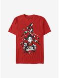 Disney Mulan Live Action Warrior Poses T-Shirt, RED, hi-res