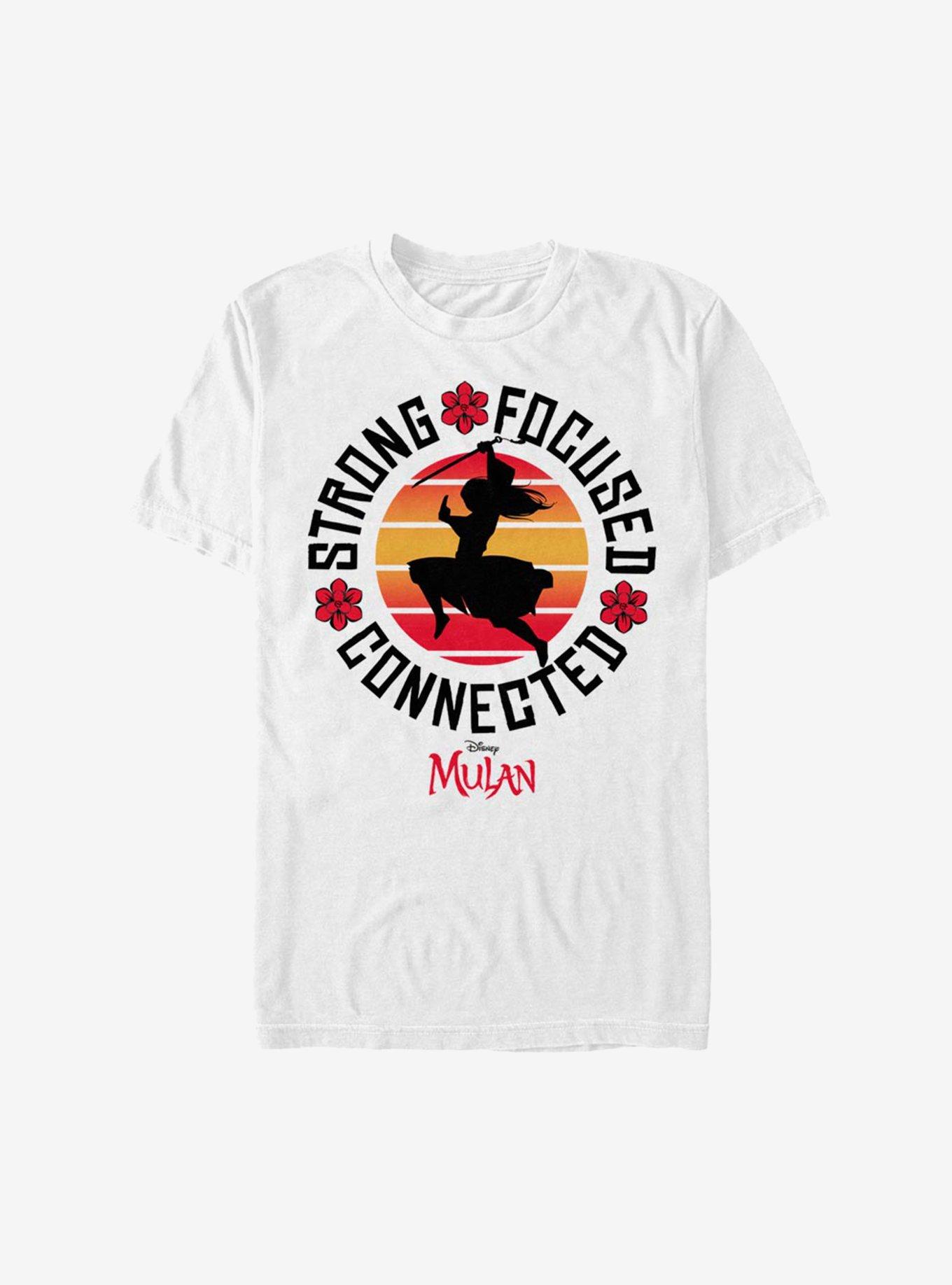 Disney Mulan Live Action Strong Focus T-Shirt, WHITE, hi-res