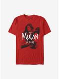 Disney Mulan Live Action Samurai Stance T-Shirt, RED, hi-res