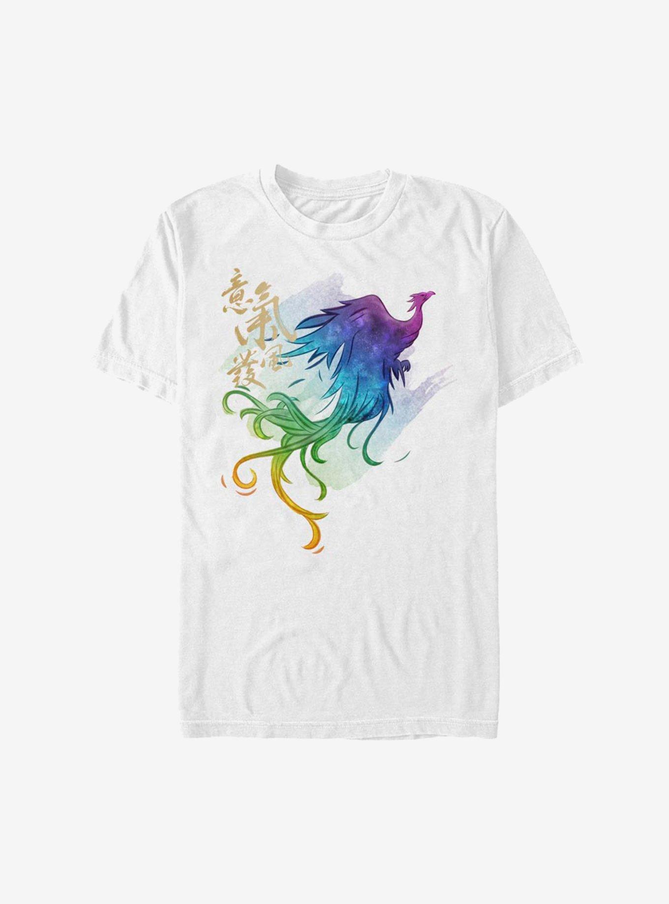 Disney Mulan Live Action Watercolor Phoenix T-Shirt, , hi-res