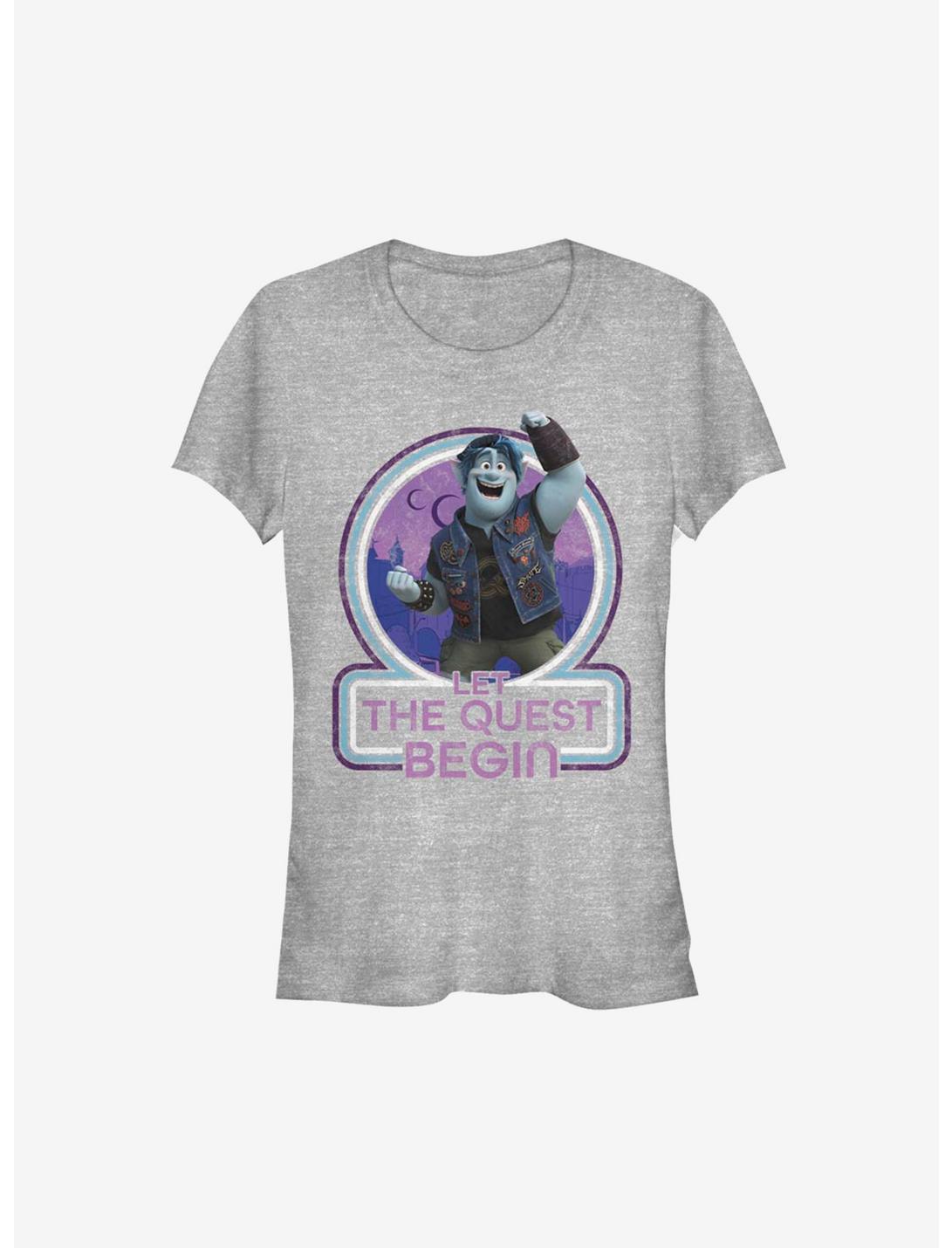 Disney Pixar Onward Begin Quest Girls T-Shirt, ATH HTR, hi-res
