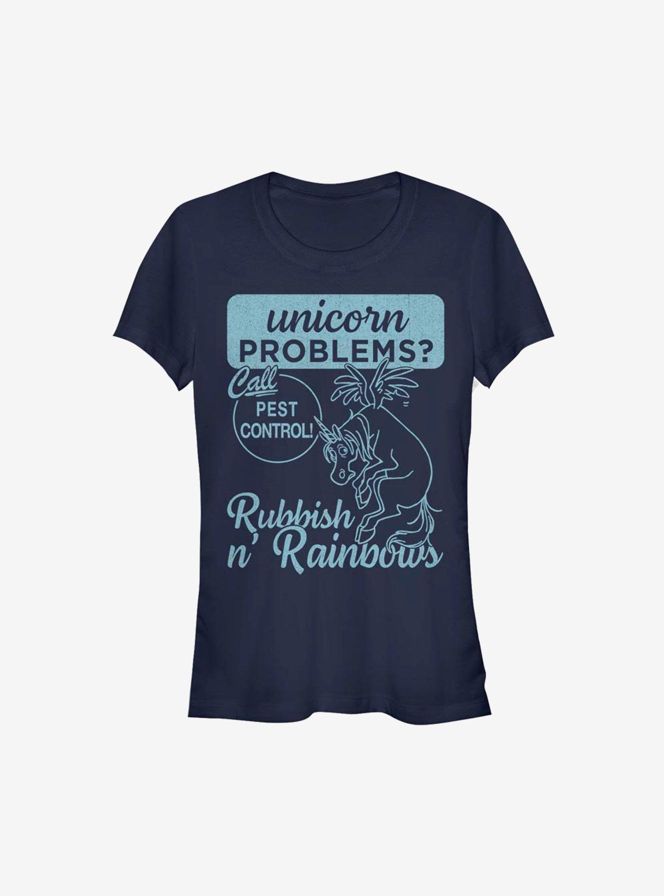 Disney Pixar Onward Call Rubbish N' Rainbows Girls T-Shirt, NAVY, hi-res