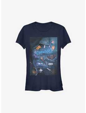 Disney Pixar Onward Denim Poster Girls T-Shirt, , hi-res