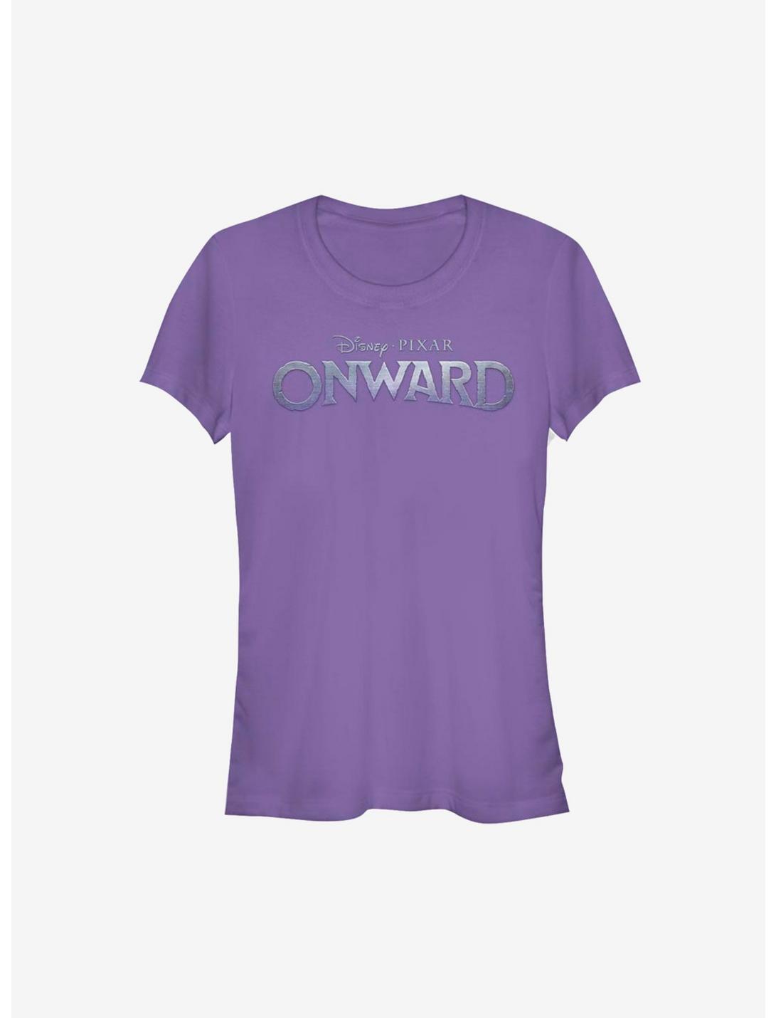 Disney Pixar Onward Logo Girls T-Shirt, PURPLE, hi-res