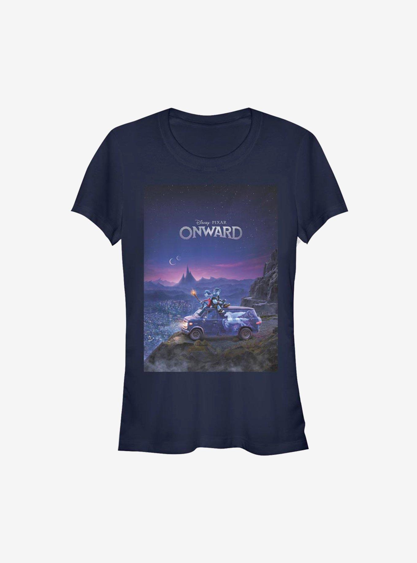 Disney Pixar Onward Poster Girls T-Shirt, NAVY, hi-res