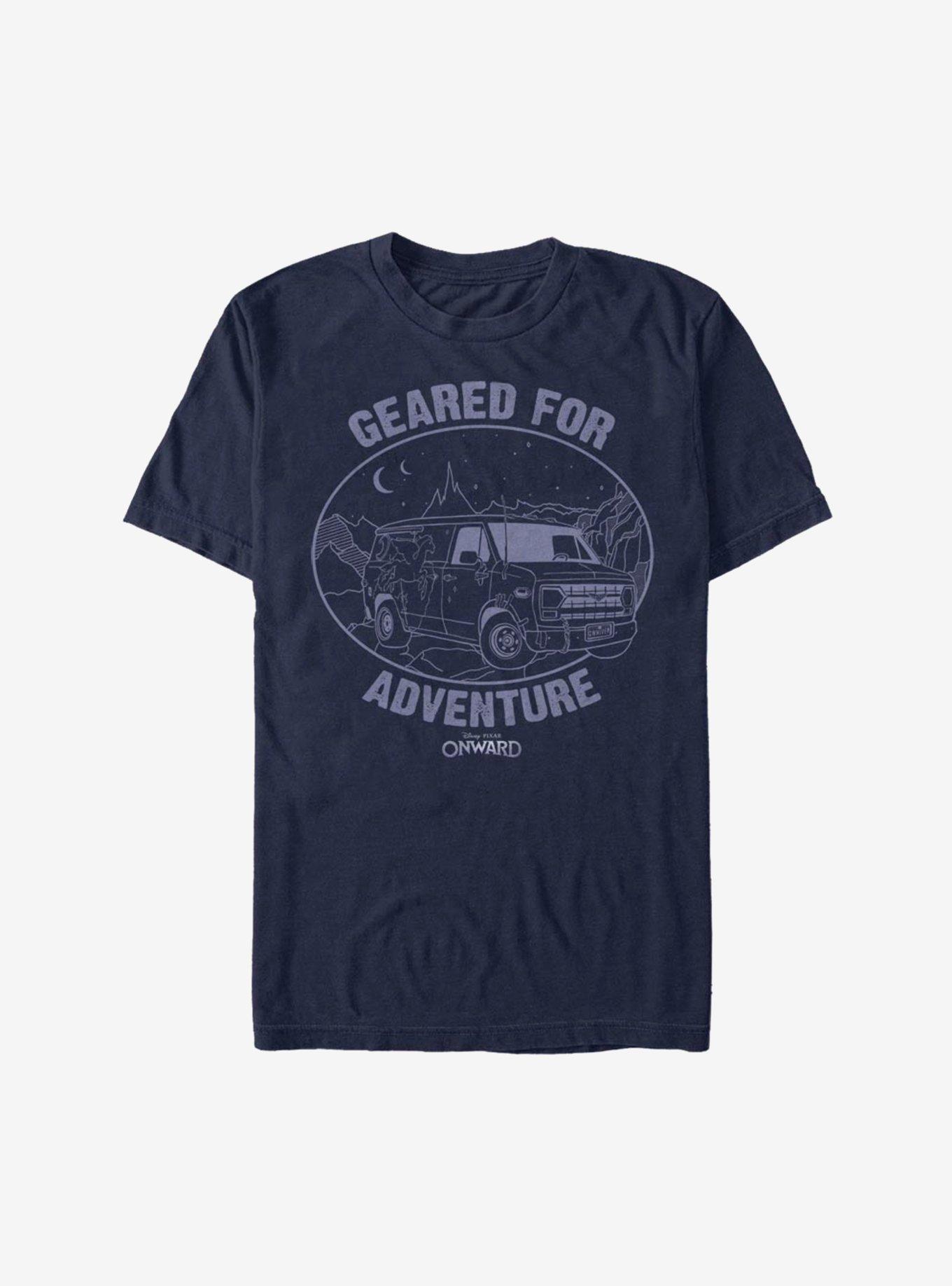 Disney Pixar Onward Geared for Adventure T-Shirt, NAVY, hi-res